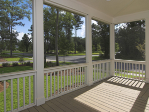 Screened in porch addition